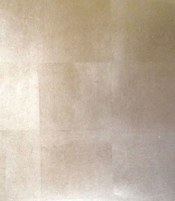 with palladium leaf